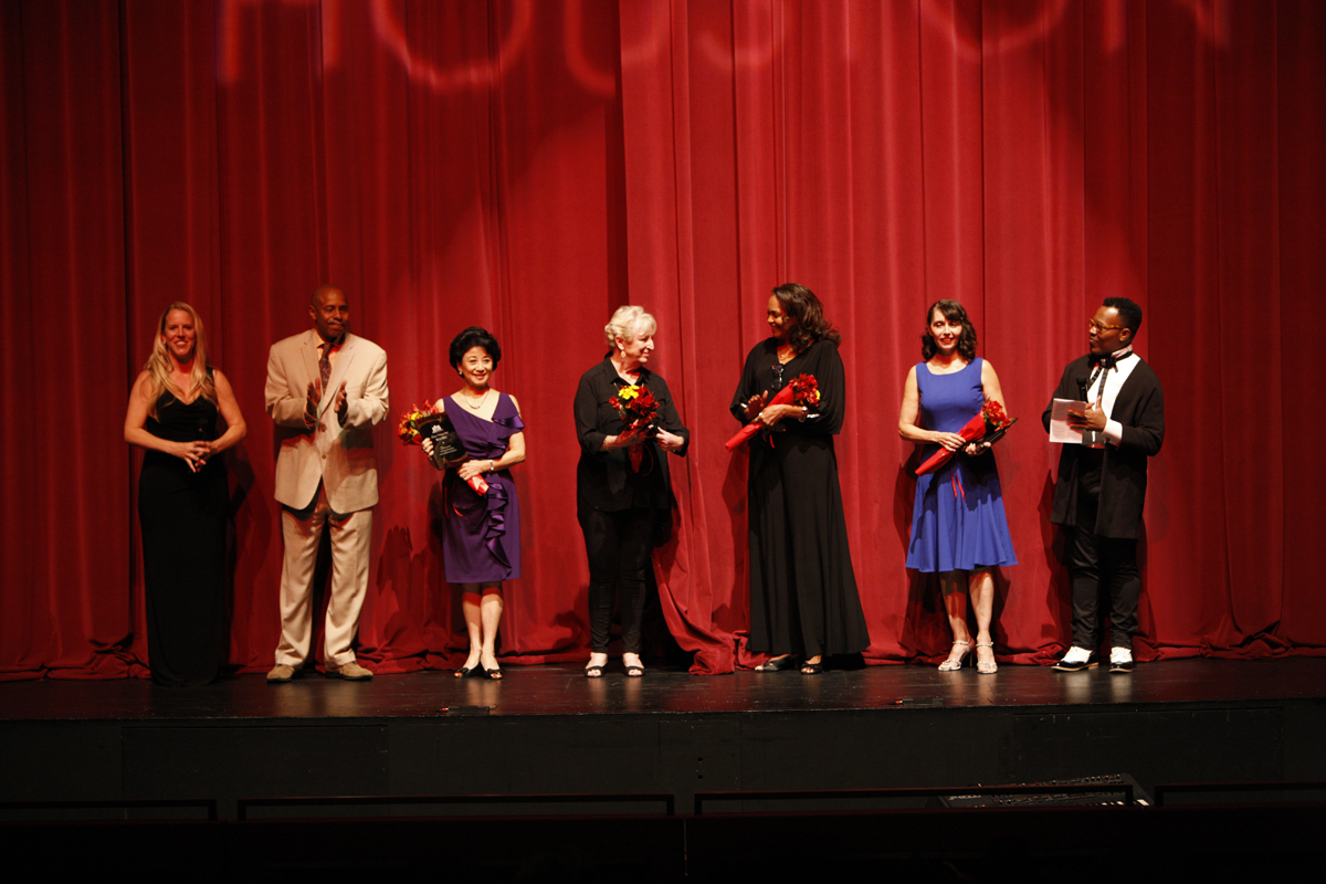 Honorees Mary Martha Lappe, Mitsi Shen, Patsy Swayze